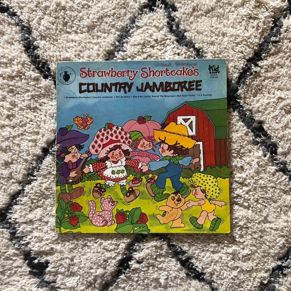 Vintage Strawberry Shortcake Album Cover